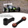 RC Servo Horns Set Aluminum Alloy Easy Replaceable 23T RC Servo Horns Steering Gear Rod for ARRMA 1/7 1/8 (Black) view 3