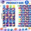 Rotatingpals 32 Pcs Galaxy Bubble Wands Bubbles Galaxy Themed Party Favors for Adult Summer Activity Birthday Gifts Carnival Goody Bag Stuffers Wedding Supplies view 2