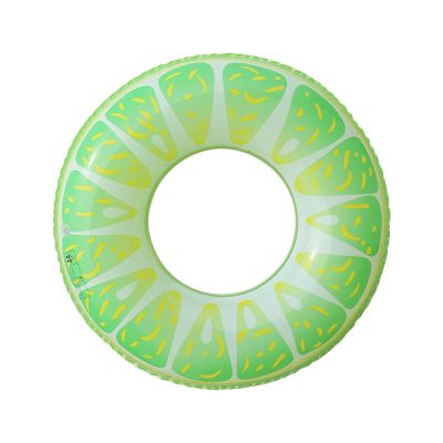 TSSOE Inflatable Pool Floats Kids Cute Swim Rings Floaties Toys Summer Fruits Tube Water Activities Beachwear Green X-Large