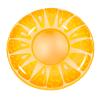 XUNZOO Cute Swim Rings Inflatable Big Floaties Beach Swimming Toys Summer Fruits Tube for Beachwear Party Gear Orange X-Large view 3