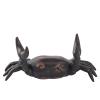 ENGENDER Kung Fu Tea Pet Ceramic Purple Sand Kung Fu Tea Set Creative Pet Ornaments Crab Play Table Fortune view 1