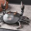 ENGENDER Kung Fu Tea Pet Ceramic Purple Sand Kung Fu Tea Set Creative Pet Ornaments Crab Play Table Fortune view 4
