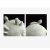 ENGENDER Kung Fu Tea Pet Green Sandstone Cartoon Small Ornaments Creative Desktop Office Decoration Tea Pet Animal Play(D) view 3