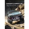SkyPlayoRC 1/20 Scale RC Off-Road Truck, 4WD Full Proportional Climbing Car with 2.4GHz Remote Control Vehicle, LED Headlights, Rechargeable Power for Adults Enthusiasts - Desert Tan/E201 view 2