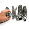 1m Stainless Steel Spiral Hollow Fins, ID 8mm 10 12 14 16mm Height 7mm Heat Sinks For Heating Cooling Pipes Components, 1pcs(ID 14mm height 7mm) view 3