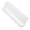 BSTiltion Action Figure Storage Box Transparent Display Case Stackable for Dolls Collectibles with Clear Cover Opening Design Plastic Material M Size 36x8.5x12cm (White) view 4
