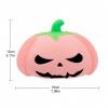 Large Pumpkin Halloween Stress Relief Toy, Flour Filled Slow Rising Fidget for Adults, Soft Plastic Sensory Decompression view 2