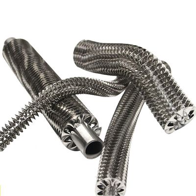 1m Stainless Steel Spiral Hollow Fins, ID 12mm 16 18 20 22mm Height 9.5mm Heat Sinks For Heating Cooling Pipes Components, 1pcs(ID18mm height 9.5mm)