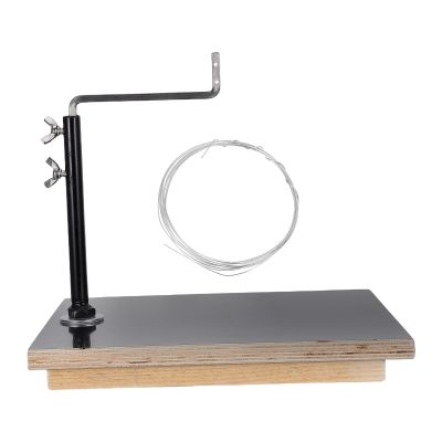 OUNONA Clay Sculpture Armature Stand - Toy Model Sculpture & Clay Head Stand - Artifact Statue Base - Iron Shelf for Home Decor Museum Exhibits Display 11.81"x10.63"
