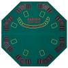 Poker Deluxe Folding 2-in-1 Blackjack Combo Table Top - Includes Case! view 1