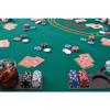 Poker Deluxe Folding 2-in-1 Blackjack Combo Table Top - Includes Case! view 4