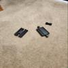 Wooden Train Track 2-Way Splitter - Dual-Sided Y Switch - 3D Printed & Kid-Safe (Blue) view 4
