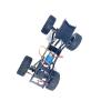 RC Models Spare Parts Compatible with MN D90 for MN98 for MN99S Metal for Chassis Link Rod Servo Mount Shock Absorber Beam Set 1/12 RC Car Upgrade Parts view 2