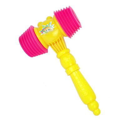 DAGLLGEW Squeaky Hammer Plastic Gavel Squeaky Toy Whistle Sound Toy for Kids Baby and Party Favors Hammer