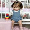 RXDOLL Realistic Reborn Baby Dolls Pippa 26 inch Large Size Reborn Toddler Dolls Girl Soft Body Weighted Baby Dolls that Look Real Lifelike Baby Girls Toy for Girls 3+ view 4