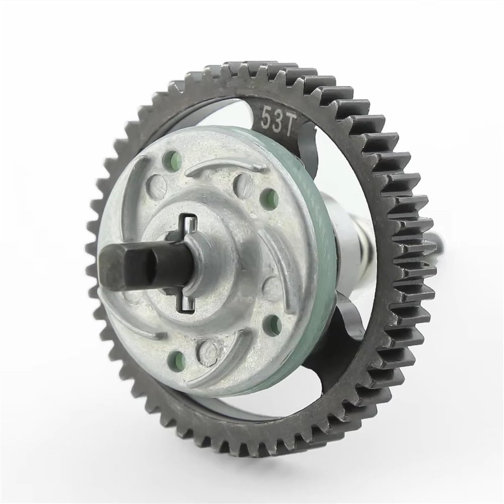 SKDUBRW RC Car Assortment for TRX for Slash for Stampede for Rustle 4X4 1:10 rc Car 50T 52T 53T 54T Metal Differential Gear Slipper Clutch(54T)