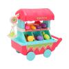 Mtlavishness Fruit Shopping Cart Toys for Kids Children's Mini Trolley with Lighting and Music Grocery Cart Toys Educational Role Play Toy for Over 3 Years Old Girls Durable a view 4