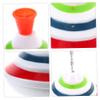 DAGLLGEW Push Down Spinning Top Toy with Colorful Light and Music Peg-top Hand Spinning Toy for Kids with Button Cell Flashing Spinner Gyroscopes for Kids view 3