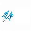 RC Car Front Lower Arms 1/14 14210 14209 for Remote Control Car Attachments view 1