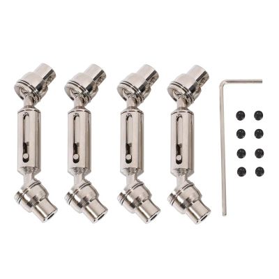 SKDUBRW RC Car Assortment for WPL D12 C14 C24 B16 B36 B24 for MN D90 for MN99S for MN-90 rc Car Upgrade Parts Spare Accessories Metal Drive Shaft CVD