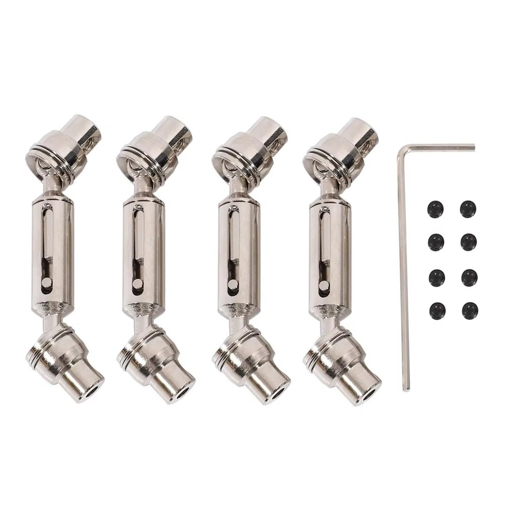 SKDUBRW RC Car Assortment for WPL D12 C14 C24 B16 B36 B24 for MN D90 for MN99S for MN-90 rc Car Upgrade Parts Spare Accessories Metal Drive Shaft CVD