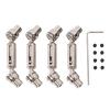 SKDUBRW RC Car Assortment for WPL D12 C14 C24 B16 B36 B24 for MN D90 for MN99S for MN-90 rc Car Upgrade Parts Spare Accessories Metal Drive Shaft CVD view 1