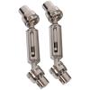 SKDUBRW RC Car Assortment for WPL D12 C14 C24 B16 B36 B24 for MN D90 for MN99S for MN-90 rc Car Upgrade Parts Spare Accessories Metal Drive Shaft CVD view 4