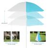 Wooden Picnic Table, Sand and Water Table with Umbrella view 4