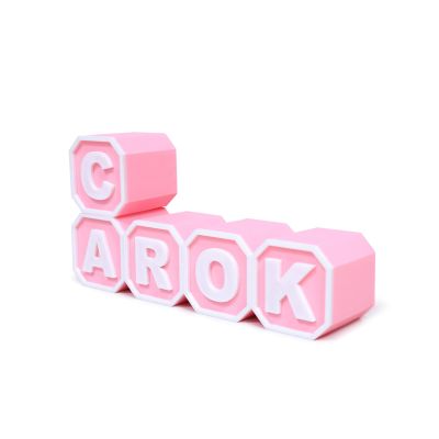 Sinseike Personalized Letter Blocks Custom Name Alphabet Cubes Stackable Tabletop Display Decor for Home Office Shelf Desk Gift (Personalized)