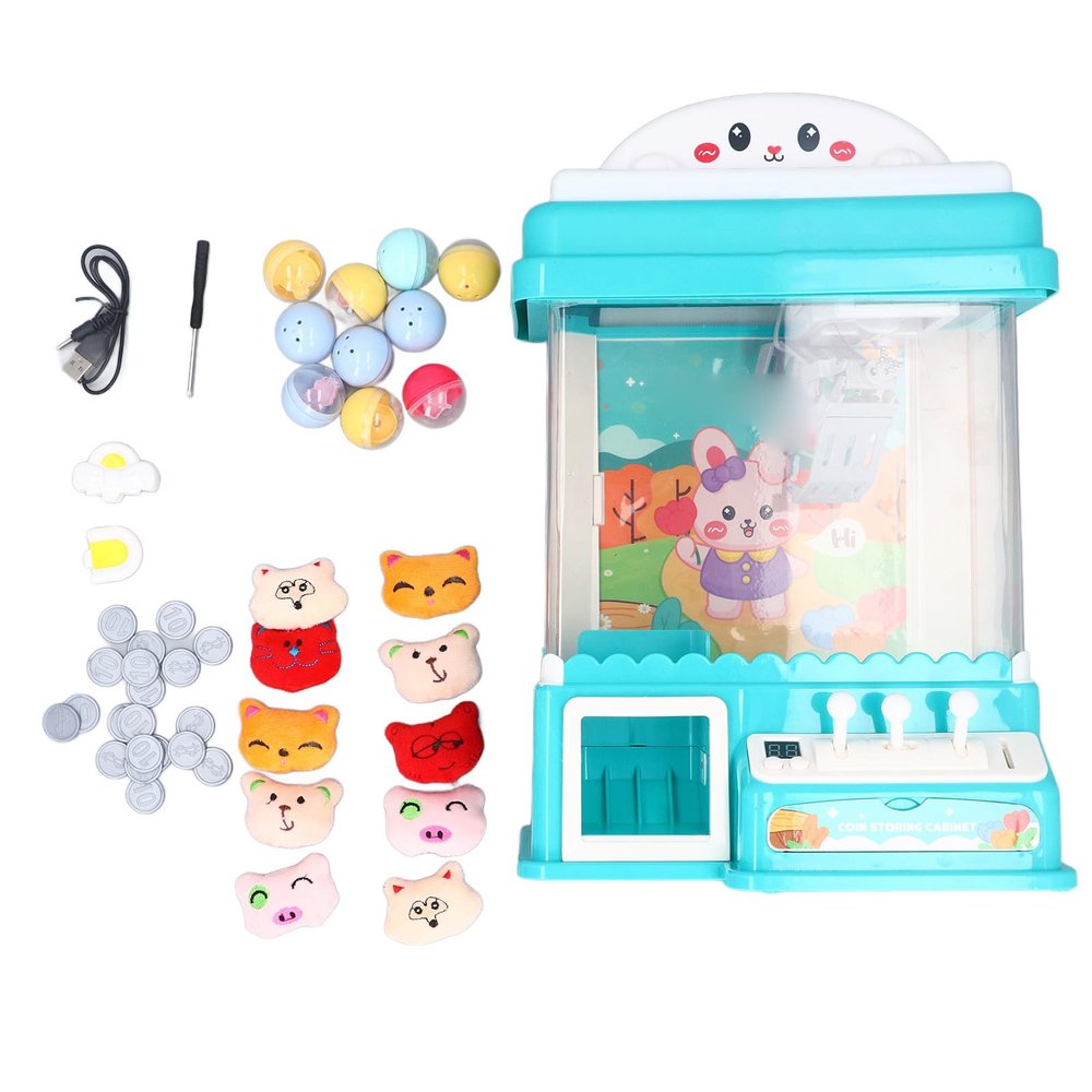 Omquot USB Powered Claw Game Input Machine with Music Kids Birthday Toys Price