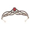 VICASKY Baroque Crown Elegant Hair Decor and Brides Retro Style Alloy and Rhinestone Hair Accessory Halloween Party and Photos Prop view 1