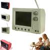 Rechargeable Mini Retro TV Player, Rechargeable Mini Retro TV Cartoon Player with 8GB Memory, Supports Headphones & USB Playback Perfect for Dollhouse Scenes & Collectible Decor (Green) view 1