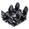 MORLORDY RC Car Interior Decoration Kit Bodyshell for 1/10 TRX4 Defender Upgrades Parts (Black) view 1