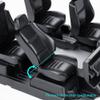 MORLORDY RC Car Interior Decoration Kit Bodyshell for 1/10 TRX4 Defender Upgrades Parts (Black) view 4