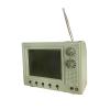 Mini Tv Retro, Rechargeable Mini Retro TV Cartoon Player with 8GB Memory, Supports Headphones & USB Playback, 3-Hour Standby Market, 1:12 Scale Classics (Yellow) view 1