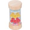 Rain Sounds|Rainmaker, Wooden Baby Rain Stick with Colorful Beads, 3.7x1.9" Rattle Tube Stick Shaker, Raindrops Music Maker, Sensory Auditory Instrument Toy for Baby view 1