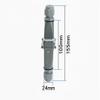 Metal Rectangular Heavy Duty Connector Kit Compatible with DHC-HA-003 / HQ-005 Series | 3/4/5/7/10 Pin 10A-16A Industrial Plug (5-Core Mating Version) view 2
