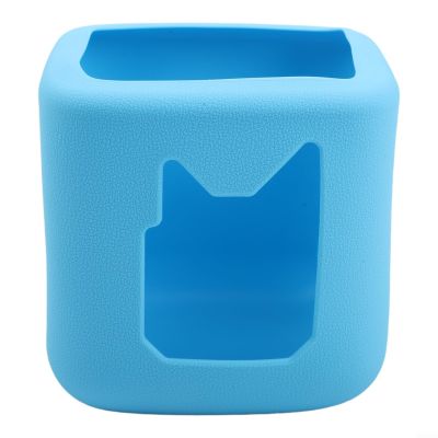 Silicone Case for Toniebox 2 Audio Player, Soft Anti-Slip Shockproof Cover, Lightweight Protective Skin with Easy for access to Buttons and Ports(Blue)