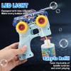 Monster Truck Bubble Gun for Kids, Automatic Bubble with LED Lights,Blue view 3