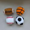 GYUNIJD Shaped Plush Sandbag, Footbag, Ball, Soft Portable Toy for Party, Camping view 4
