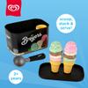 Casdon Official Breyers Ice Cream Scoop Play Set | Scoop & Serve Pretend Play Ice Creams Toy for Toddlers Aged 2+ | with Tub, Scoops & Cones view 2