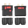 QS8S Spark Resistant Electrical Connector with Nylon and Gold Plated Copper for High Current and Heat Resistant Applications (Male + Female) view 1