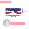 XBNVGR Flag of Cape Verde Print Baby Bow Headband Cute, Delicate & Sweet Angel Princess Hairband for Newborns & Infants view 3