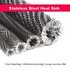 1pcs 1m Stainless Steel Spiral Hollow Fin/Heat Sink For Heating Cooling Tube Special Fin Drying Radiator Warped Fin Tube Accessories(ID 25mm height 7mm) view 3