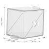 DRESSOOS 2pcs Vegetable Shaper for Garden Planting, Cube Fruit, Square Vegetable Mould, Reusable Pumpkin Forming Tool for Melon Strawberry Watermelon view 2