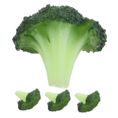 SHINYPASING 4pcs Broccoli Freckle Makeup Tool Set Portable and Waterproof Pvc Freckle Stamp Applicator for Cosplay and Themed Parties