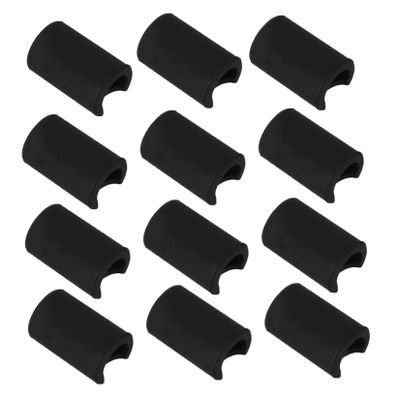 12pcs Silicone Cabinet Handle Covers with Soft Cushion, Sturdy Safety Bumpers for Cabinet Knob and Handle Protection, for Babies and Seniors in Wooden Furniture and Senior