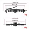 RC Axle Models for Axial for SCX10 II 90046 90047 1/10 2Pcs Front and Rear Differential Axle RC Crawler Car Upgrade Parts Accessories view 3