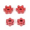 RC Models Spare Parts Compatible with TRAXXAS for Maxx 1/10 RC Car Upgrade Parts Metal 17Mm Hexagonal Adapter Gasket view 2