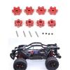 RC Models Spare Parts Compatible with TRAXXAS for Maxx 1/10 RC Car Upgrade Parts Metal 17Mm Hexagonal Adapter Gasket view 4